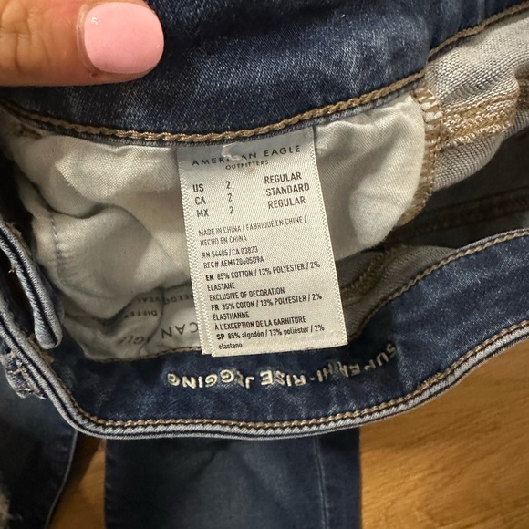 AE JEANS SUPER HI-RISE JEGGINGS - Picture 4 of 4